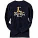 T-Shirt Long Sleeve Navy Blue  We All Have A Belgian Malinois Inside Us !  Dog