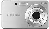 Fujifilm Finepix J10 8.2MP Digital Camera with 3x Optical Zoom (Brushed Silver)