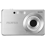 Fujifilm Finepix J10 8.2MP Digital Camera with 3x Optical Zoom (Brushed Silver)