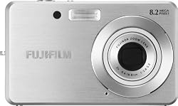 Fujifilm Finepix J10 8.2MP Digital Camera with 3x Optical Zoom (Brushed Silver)