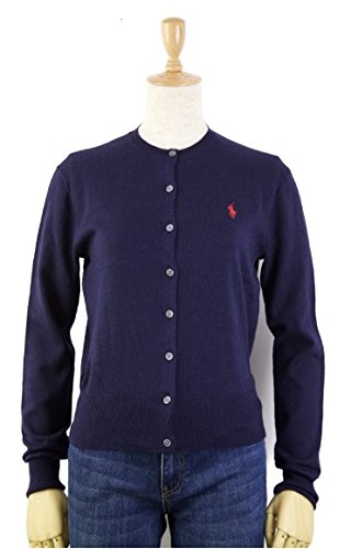 US ラルフローレン レディース メリノ ウール カーディガン 0102476 [並行輸入品]