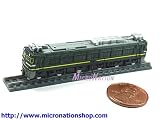 #09 EF81 Series Twilight Express 1/290 Furuta Choco Egg Series SL Train Vol.1 Miniature Train Model