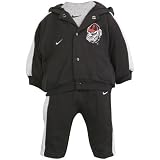 Nike Georgia Bulldogs Two Tone Infant Boys Three-Piece Warm Up Suit