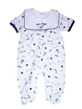 Lil' Jellybean Newborn Boys Little Slugger Footed Coverall