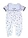 Apparel : Lil' Jellybean Newborn Boys Little Slugger Footed Coverall