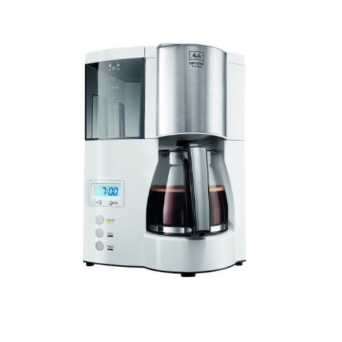 Melitta 100801 WH Optima Timer Blanc  Melitta 100801 WH Optima Timer Blanc