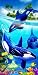 Towel World Whales Play Beach Towel