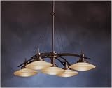 Structures Bronze 30 1/2 Wide 5-Light Chandelier