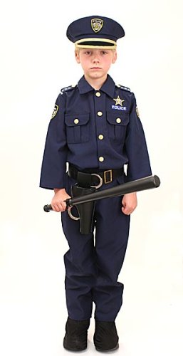 Deluxe Child Police Officer Costume