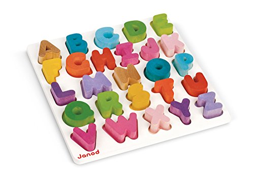 Janod Wooden Alphabet Puzzle