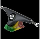 Arbor GW Charger Longboard Trucks 9" Black / Rasta (Set of 2)