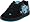 Black/Turquoise/Sparkle