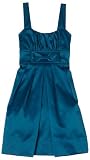 Ruby Rox Girls 7-16 Barrel Dress With Bow Thumbnail Image