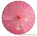 Japanese Chinese Umbrella Parasol 22in Hot Pink 157-11