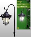 4 pack x Solar Lantern light with Border Hook