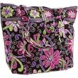 Vera Bradley Vera Tote Bag in Purple Punch