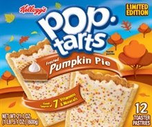 Kellogg's Pop-Tarts - Pumpkin Pie (Limited Edition) - 12 Toaster Pastries, 21.1-oz. Box
