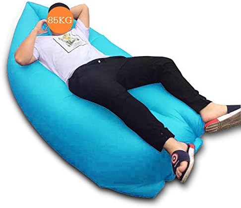 Outdoor Inflatable Lounger Air Sofa MINGYOUSHI Air Sleeping Bag Couch,Inflates in Seconds,Hangout as Lounge Chair.