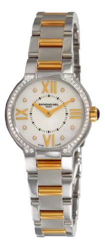 Raymond Weil Women's 5927-SPS-00995 Noemia Two tone Diamond Dial Watch