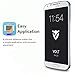 Galaxy S4 Screen Protector, Volt Shield Samsung Galaxy S4 Glass Screen Protector Lifetime Replacement Warranty Tempered Glass Bubble-free Scratch Proof High Definition (HD) Ultra Clear Easy to Install