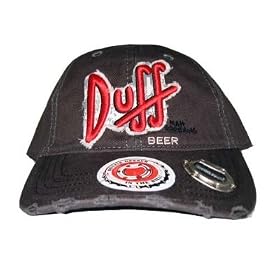 Vintage Wash Homer Simpson Duff Beer w/ Bottle Opener The simpsons