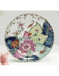 Kitchen: Mottahedeh Tobacco Leaf Chop Plate - MOTTAHEDEH