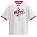 Boston Red Sox 2007 AL East Division Champs Official Clubhouse Ringer T-Shirt
