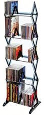 Atlantic Mitsu 130 CD/90 DVD/BluRay/Games 5-Tier Media Rack Smoke