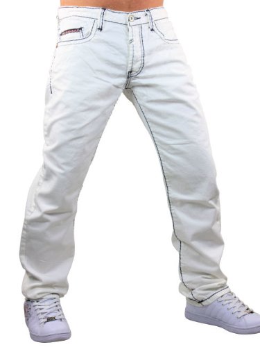Cipo & Baxx jeans pants C-841 white 34/32