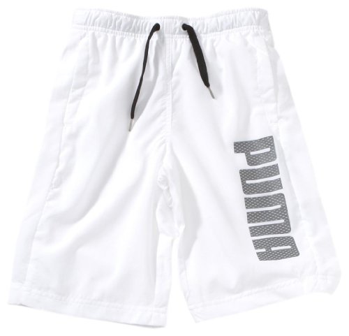 PUMA Kinder Hose Long Bermudas, white, 104, 816836 01 Preisvergleich