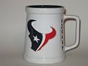 HOUSTON TEXANS 26 oz. Team Logo Sculpted COFFEE MEGA MUG