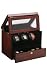 The Monico Burlwood - Watch Winder for Three Watches By Orbita