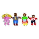 from Tellatale Tellatale Goldilocks Finger Puppet Set