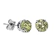 1/4 CT Yellow Diamond Stud Earrings 14k Gold (I1-I2 Clarity)