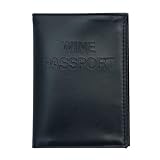 Wine Passport with Embossed Black Cover