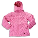 Totes - Girls Hooded Winter Jacket, Rose