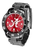 Alabama Ice Black Men's Anonized Watch