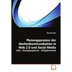 Planungsprozess der Markenkommunikation in Web 2.0 und Social Media: Ziele - Strategieoptionen - Erfolgskontrolle