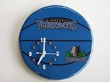 MINNESOTA TIMBERWOLVES BASKETBALL WALL CLOCK
