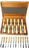 12pc Carving Chisel Set