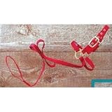 Hamilton Deluxe 3/4 Nylon Sheep Show Halter with 5' Lead Attached