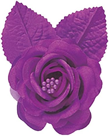 shia 12 Silk Roses Wedding Favor Flower Corsage Purple
