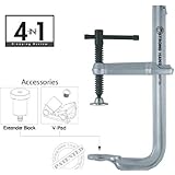 STRONG HAND 4-IN-1 CLAMP KIT~ 8-1/2" 1200lbs ~ UG85-C3