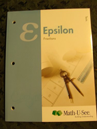 epsilon fractions test booklet math u see
