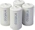 Panasonic BQ-BS1E4SA Eneloop D Size Spacers for Use with Ni-MH Rechargeable AA Battery, 4 Count