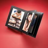 Professional MARSHALL Black slip-in mat photo album for 20 prints