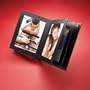Professional MARSHALL Black slip-in mat photo album for 30 prints - 4x6