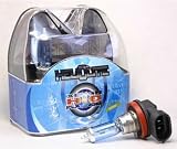 Heliolite Xenon Platinum White H11 55W Auto Light Bulb (H11 High Wattage 55w)