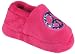 Capelli New York Moccasin With Glitter Peace Sign Toddler Girls Indoor Slipper Pink Combo 6/7
