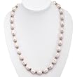 Handmade Freshwater Pearl Necklace With Silver Beads